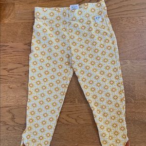 Wildflowers ruffled leggings